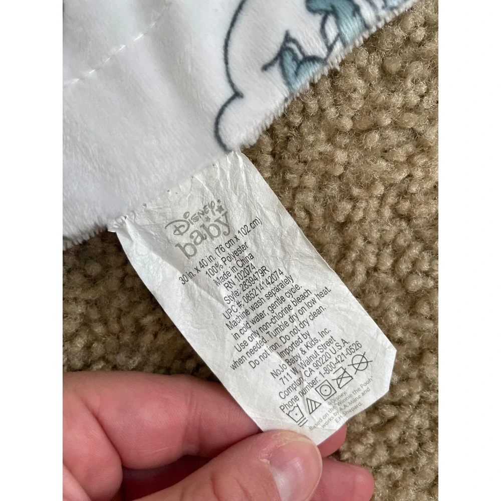 Disney Baby Winnie the Pooh Eeyore‎ Tigger Plush Blanket Soft Swaddle